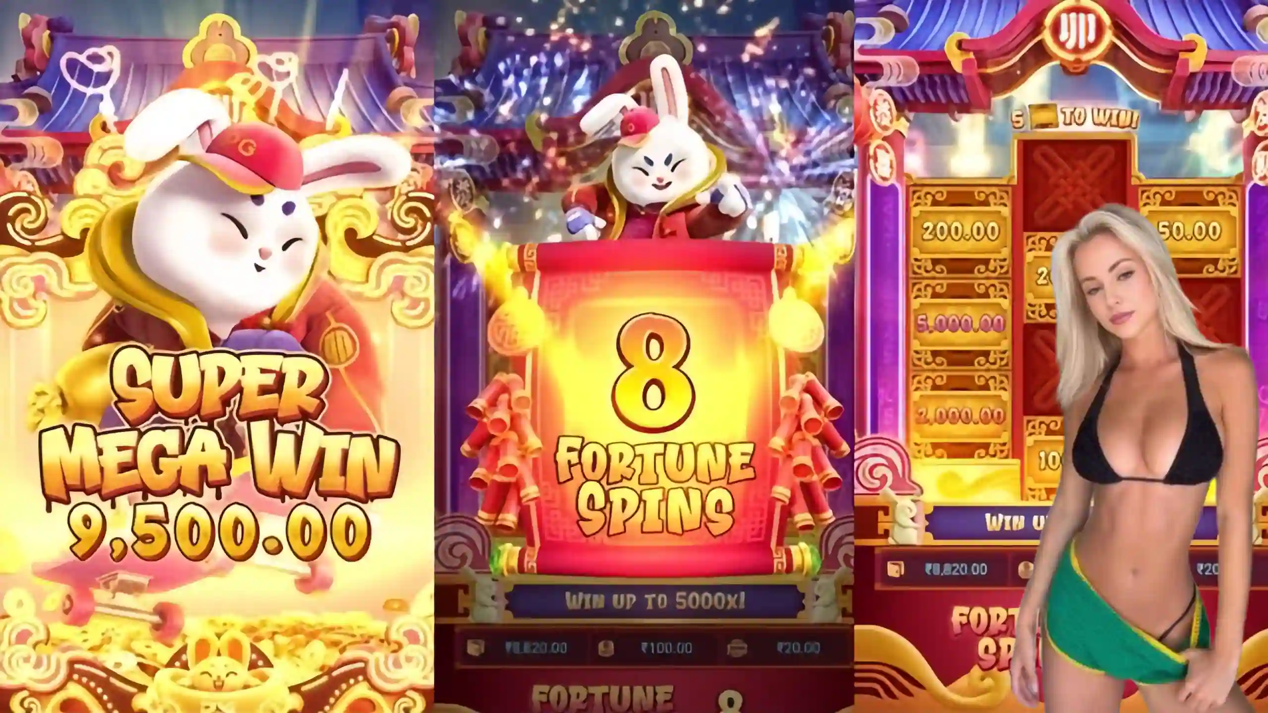 Wild Expansivo Fortune Rabbit yt88games - Coelho Dourado que Expande